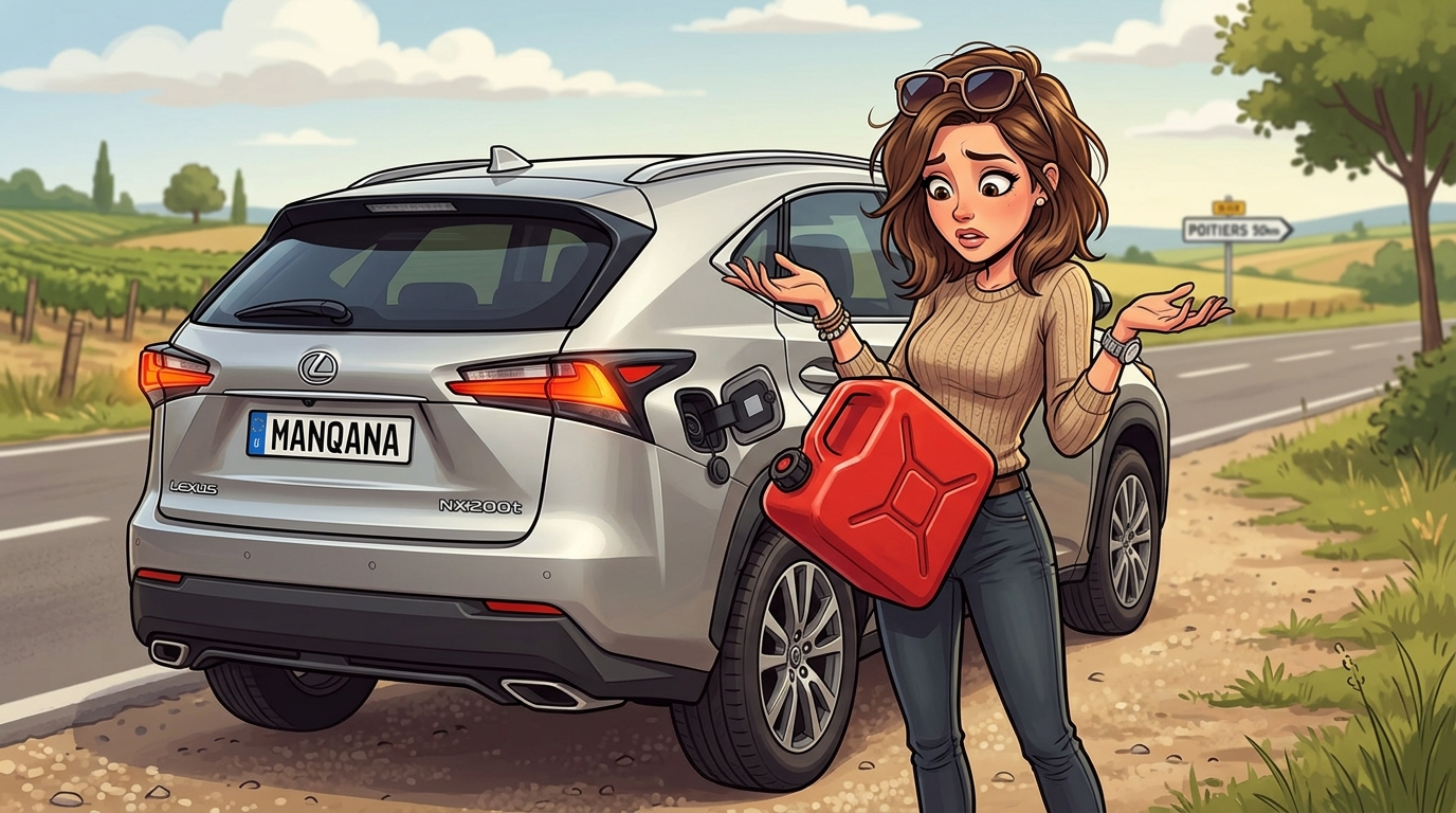 Lexus NX200t. Как слить бензин из бака