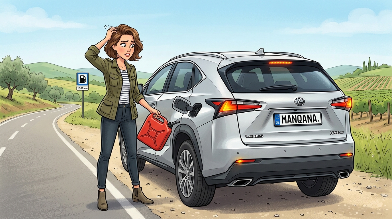 Lexus NX300. Как слить бензин из бака
