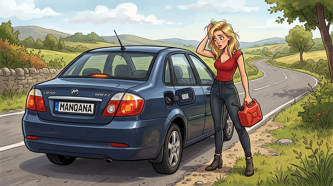 Lifan Breez. Как слить бензин из бака