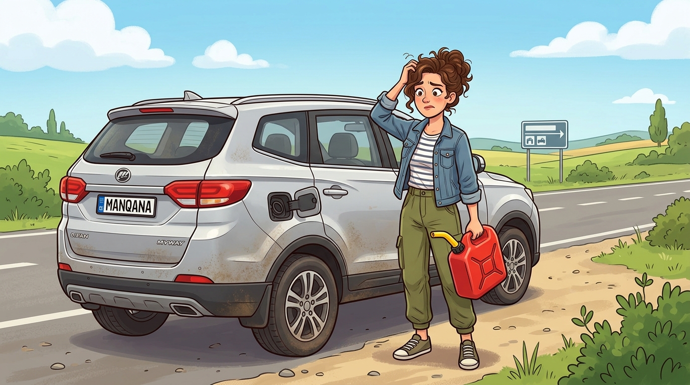 Lifan Myway. Как слить бензин из бака