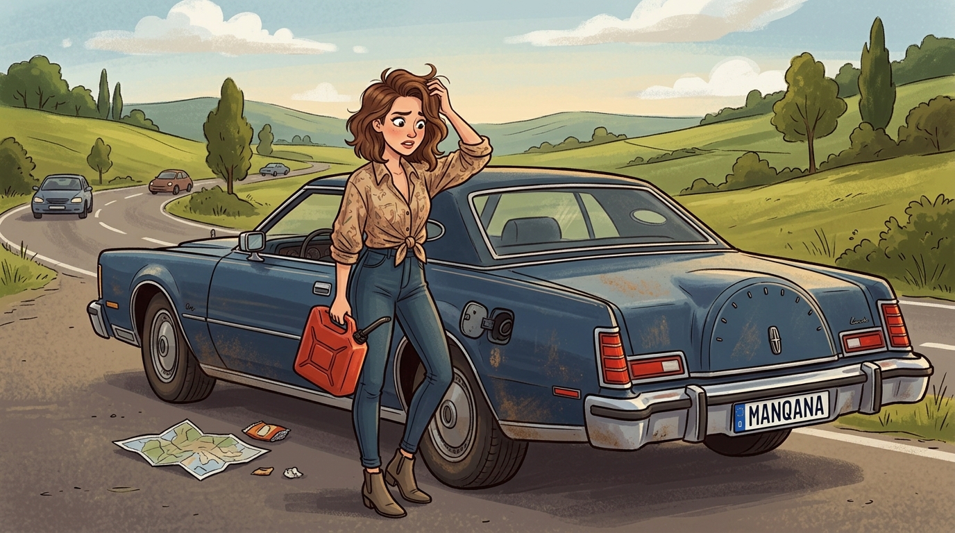 Lincoln Continental. Как слить бензин из бака