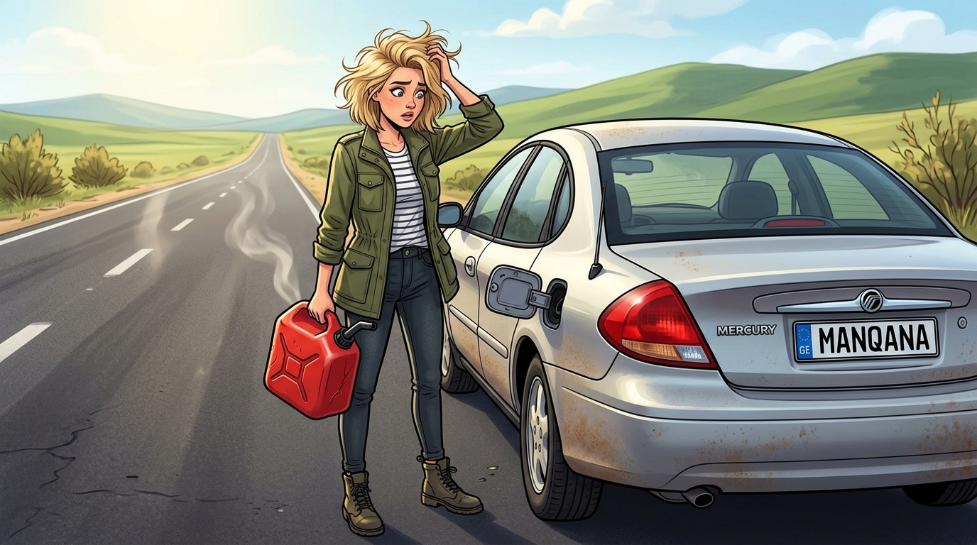 Mercury Sable. Как слить бензин из бака