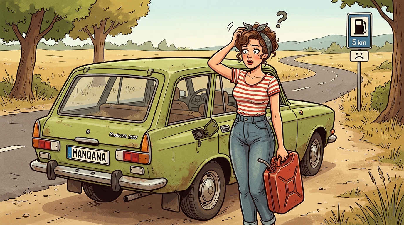 Moskvich 2137. Как слить бензин из бака