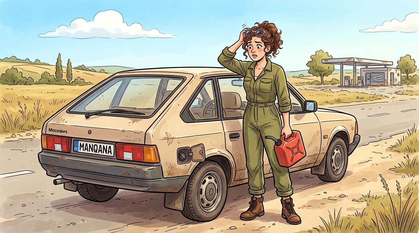 Moskvich 2141. Как слить бензин из бака