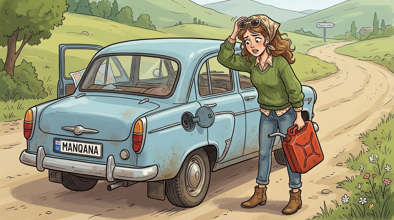 Moskvich 407. Как слить бензин из бака