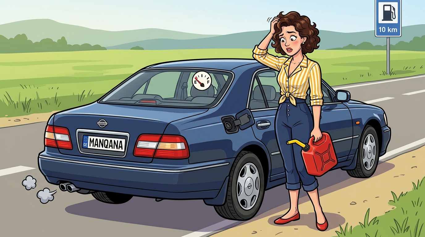Nissan Cima. Как слить бензин из бака