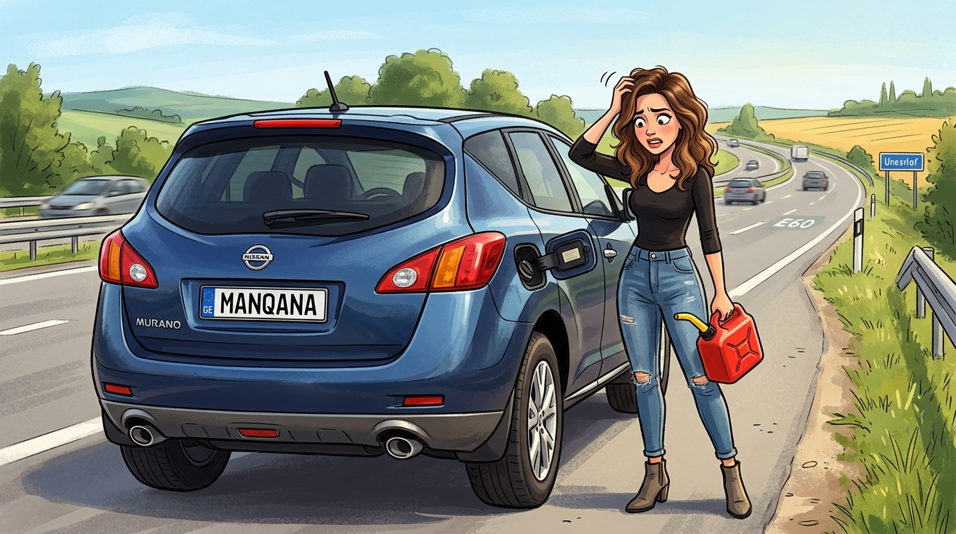 Nissan Murano. Как слить бензин из бака