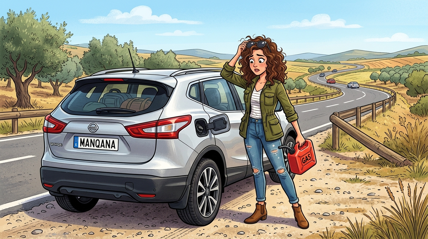 Nissan Qashqai. Как слить бензин из бака