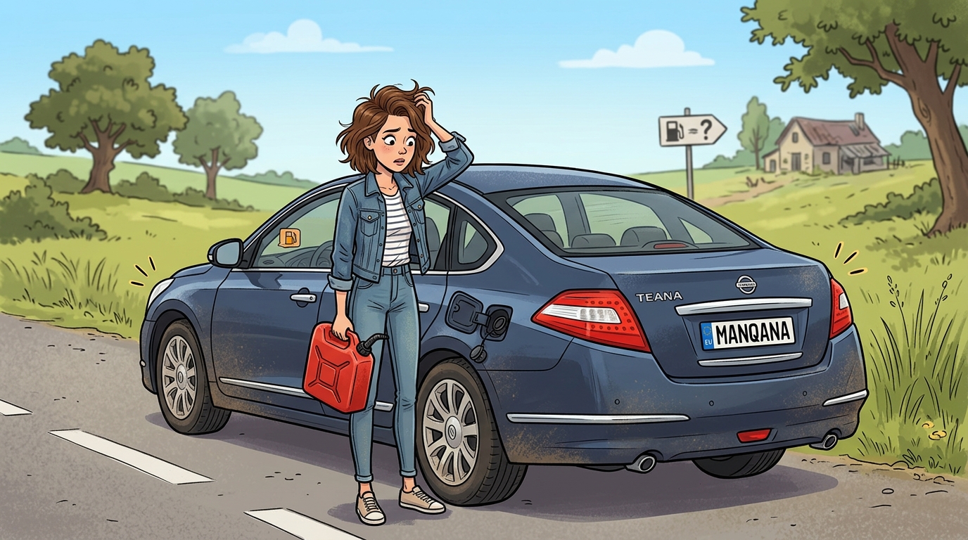 Nissan Teana. Как слить бензин из бака
