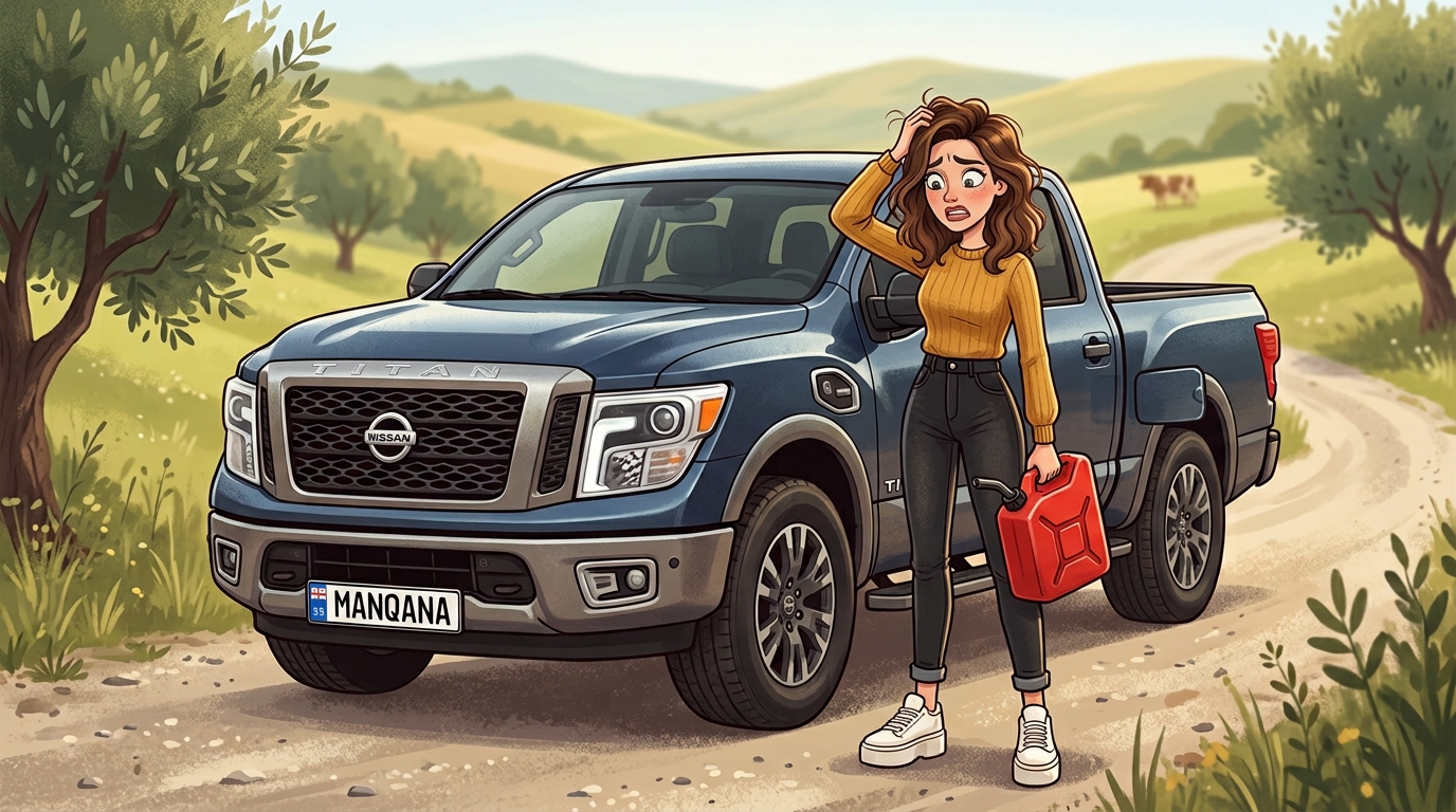 Nissan Titan. Как слить бензин из бака