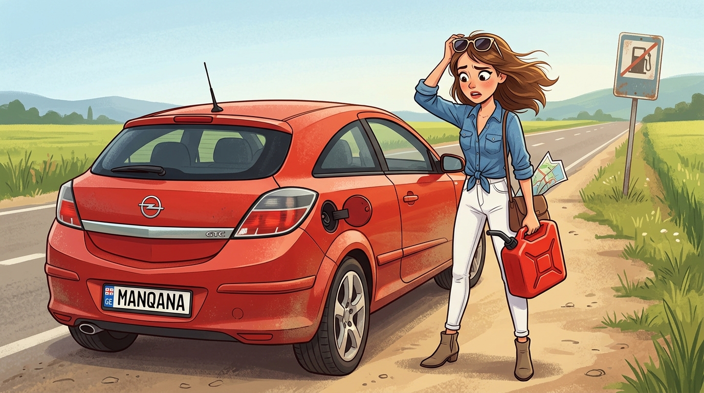 Opel Astra GTC. Как слить бензин из бака