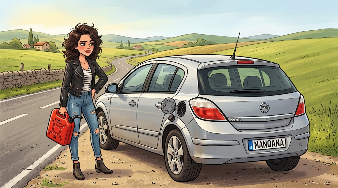Opel Astra. Как слить бензин из бака