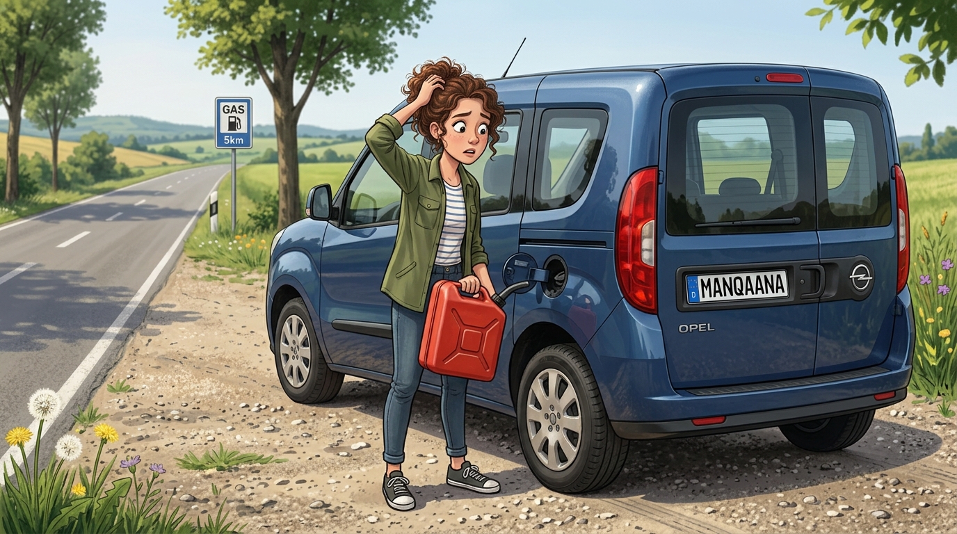 Opel Combo. Как слить бензин из бака