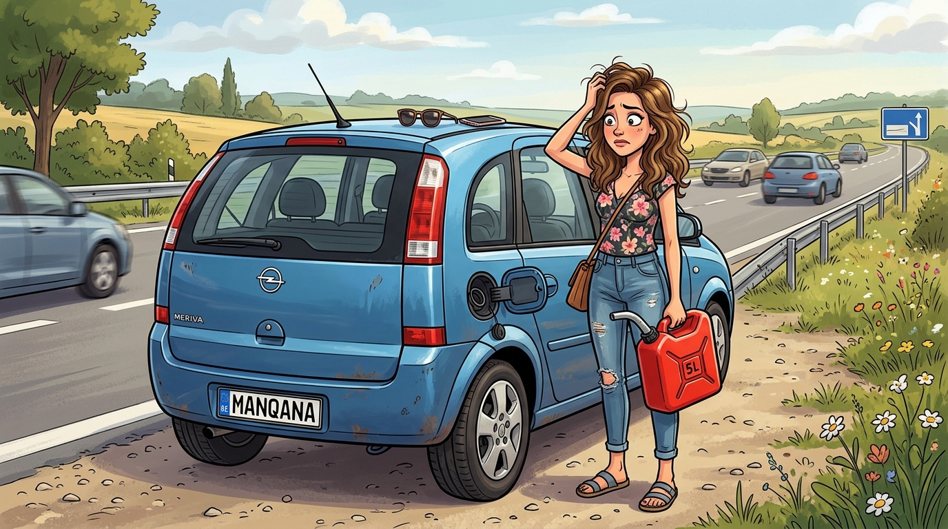 Opel Meriva. Как слить бензин из бака