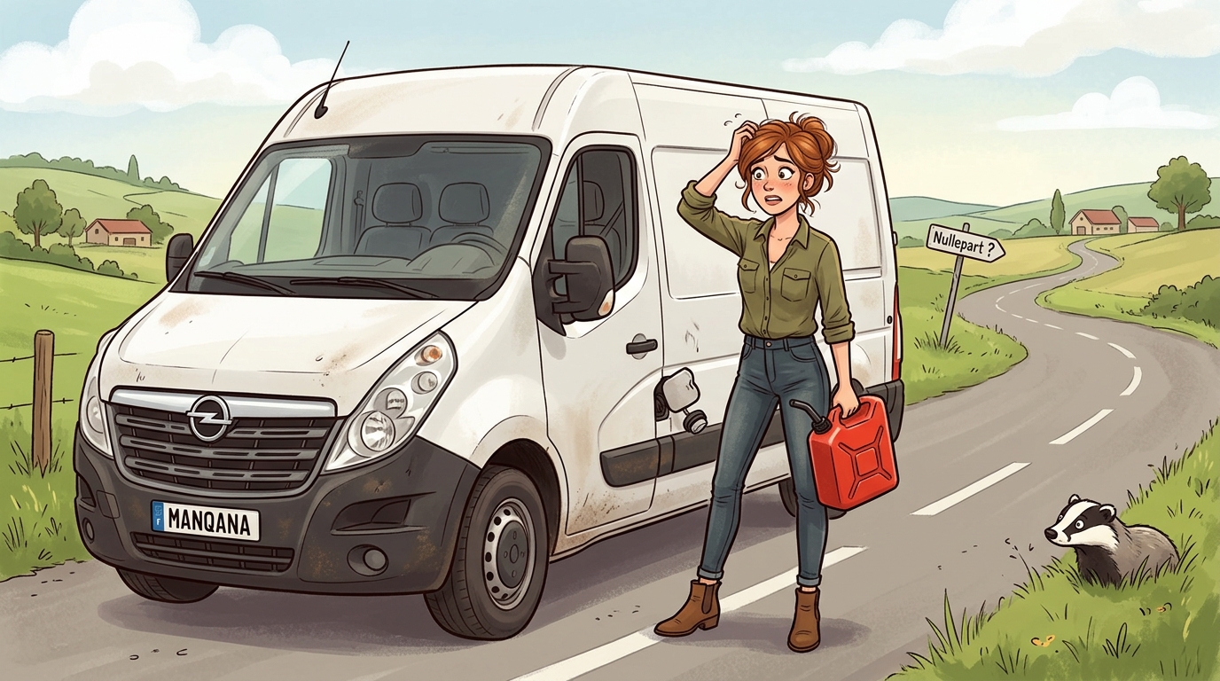 Opel Movano. Как слить бензин из бака