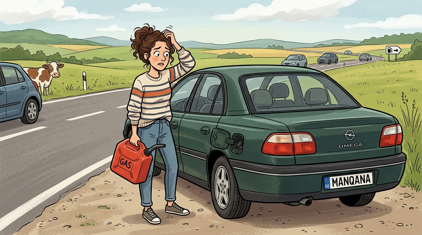 Opel Omega. Как слить бензин из бака