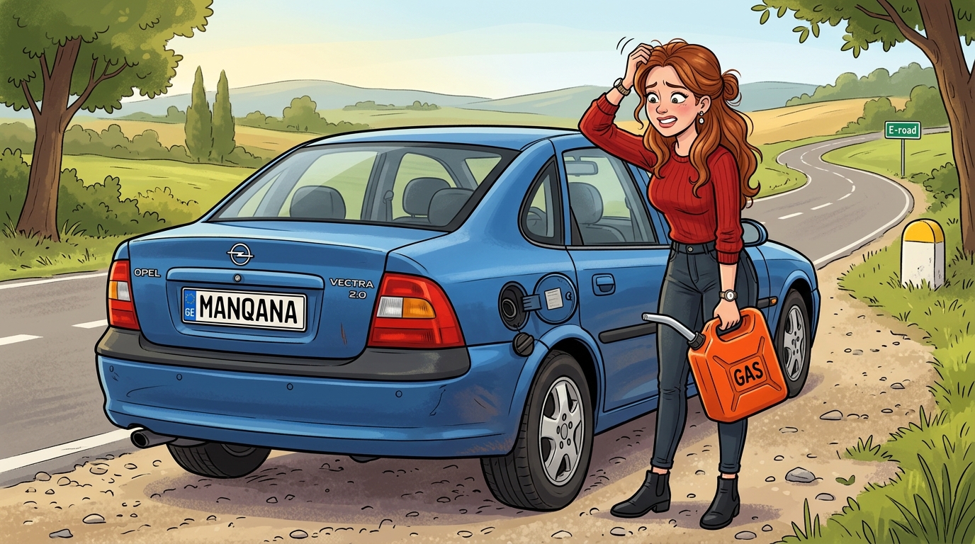 Opel Vectra. Как слить бензин из бака