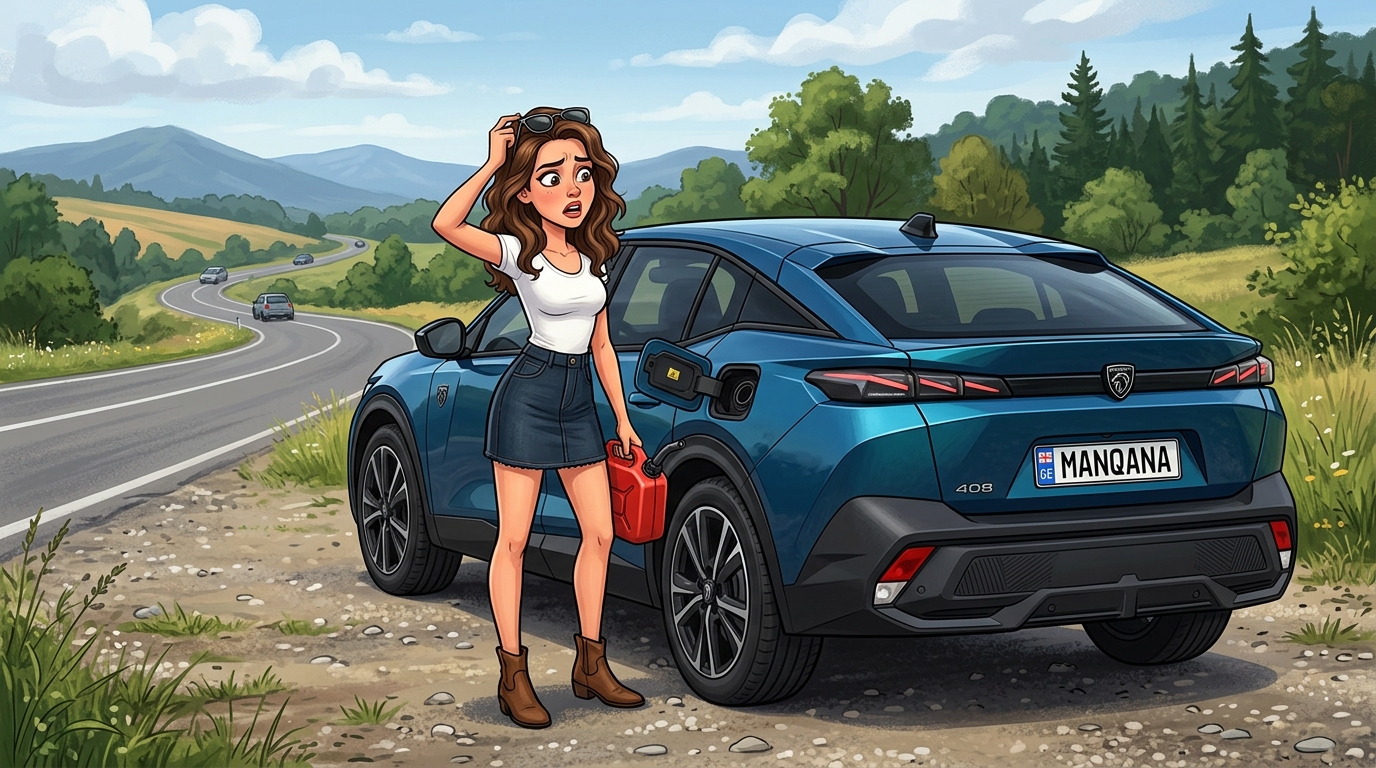 Peugeot 408. Как слить бензин из бака