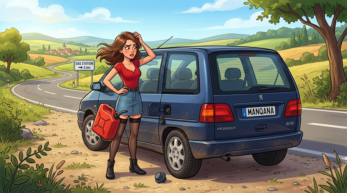 Peugeot 806. Как слить бензин из бака
