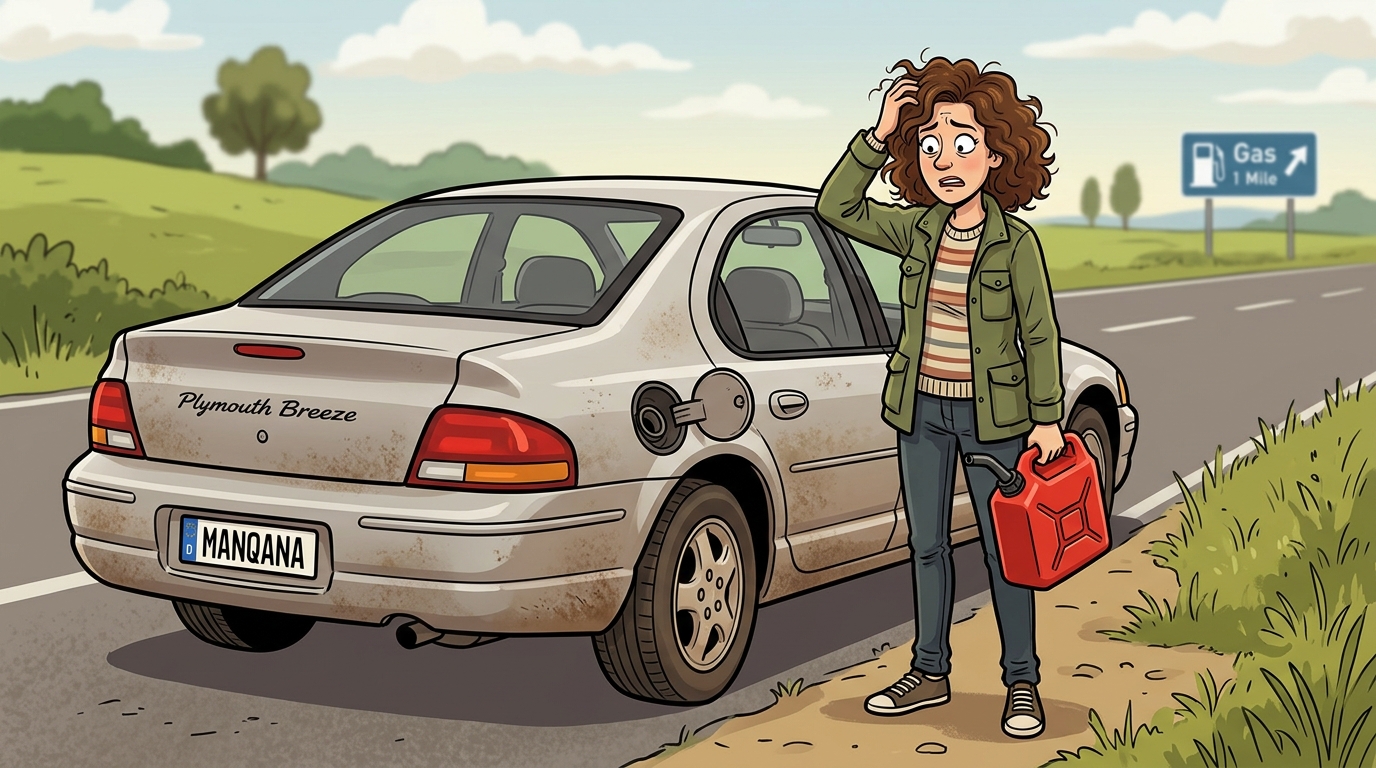 Plymouth Breeze. Как слить бензин из бака