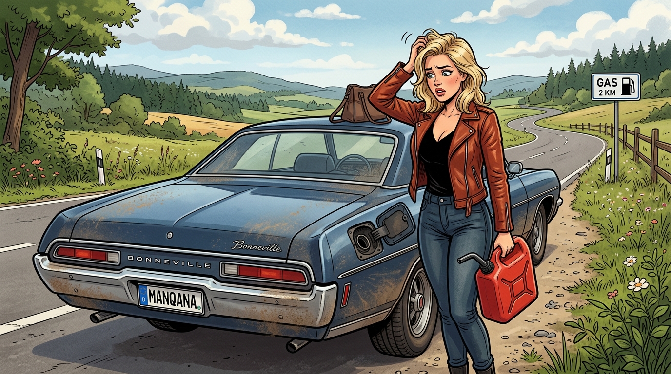 Pontiac Bonneville. Как слить бензин из бака