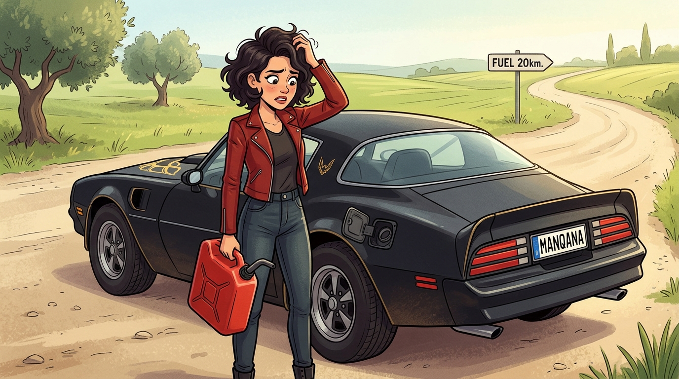 Pontiac Firebird. Как слить бензин из бака