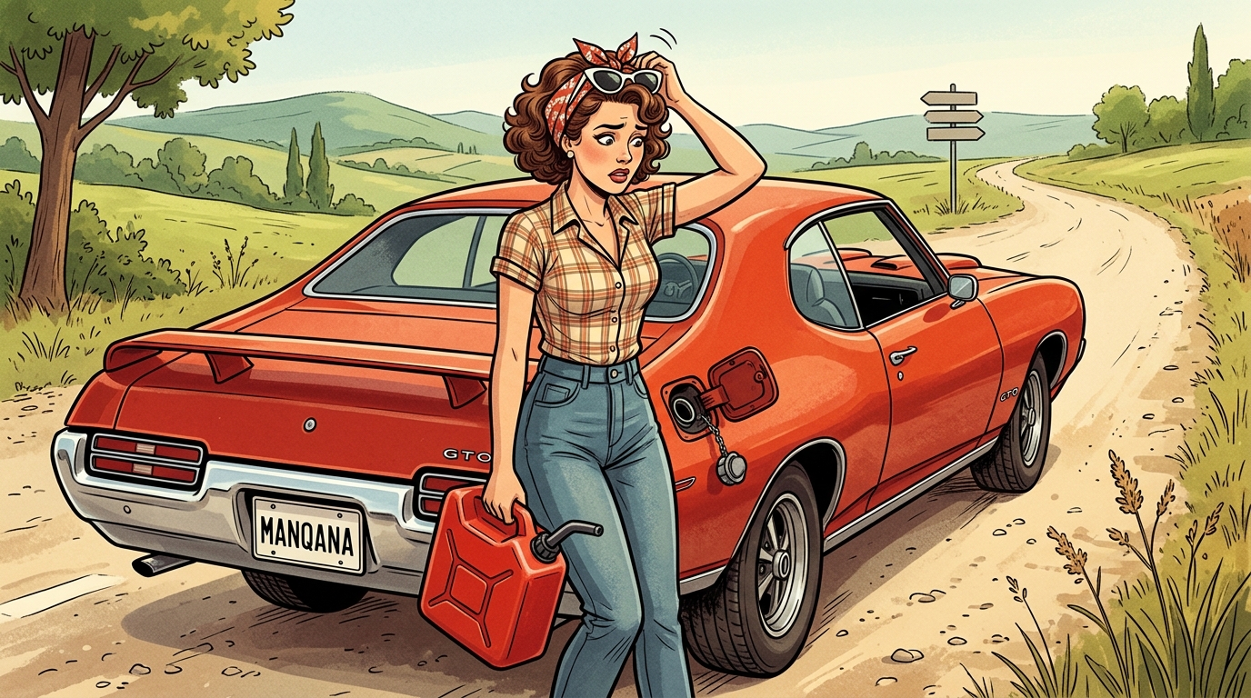 Pontiac GTO. Как слить бензин из бака