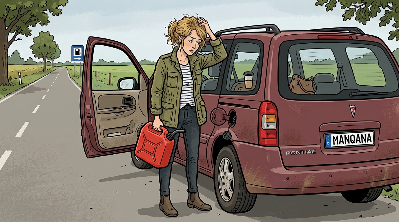 Pontiac Montana. Как слить бензин из бака