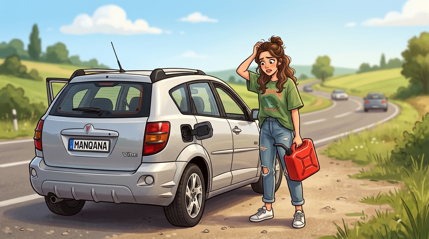 Pontiac Vibe. Как слить бензин из бака