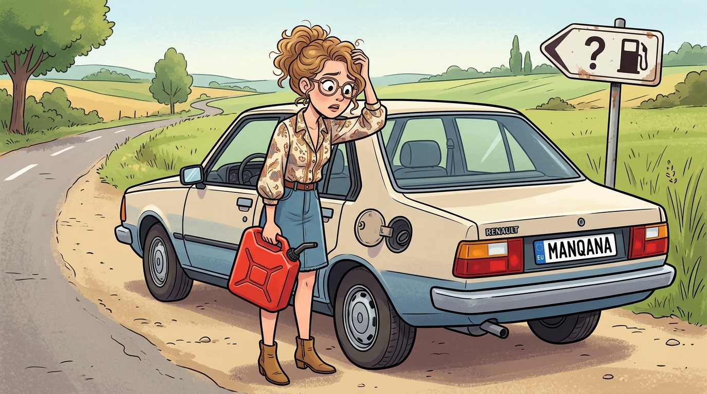 Renault 18. Как слить бензин из бака