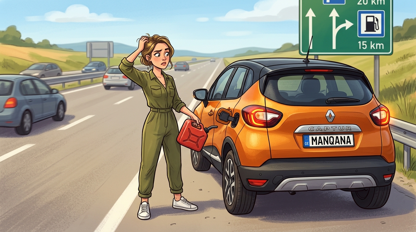Renault Captur. Как слить бензин из бака