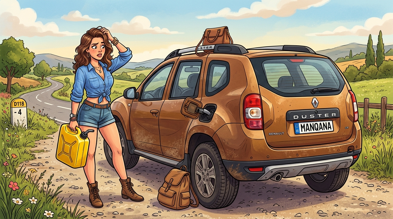 Renault Duster. Как слить бензин из бака