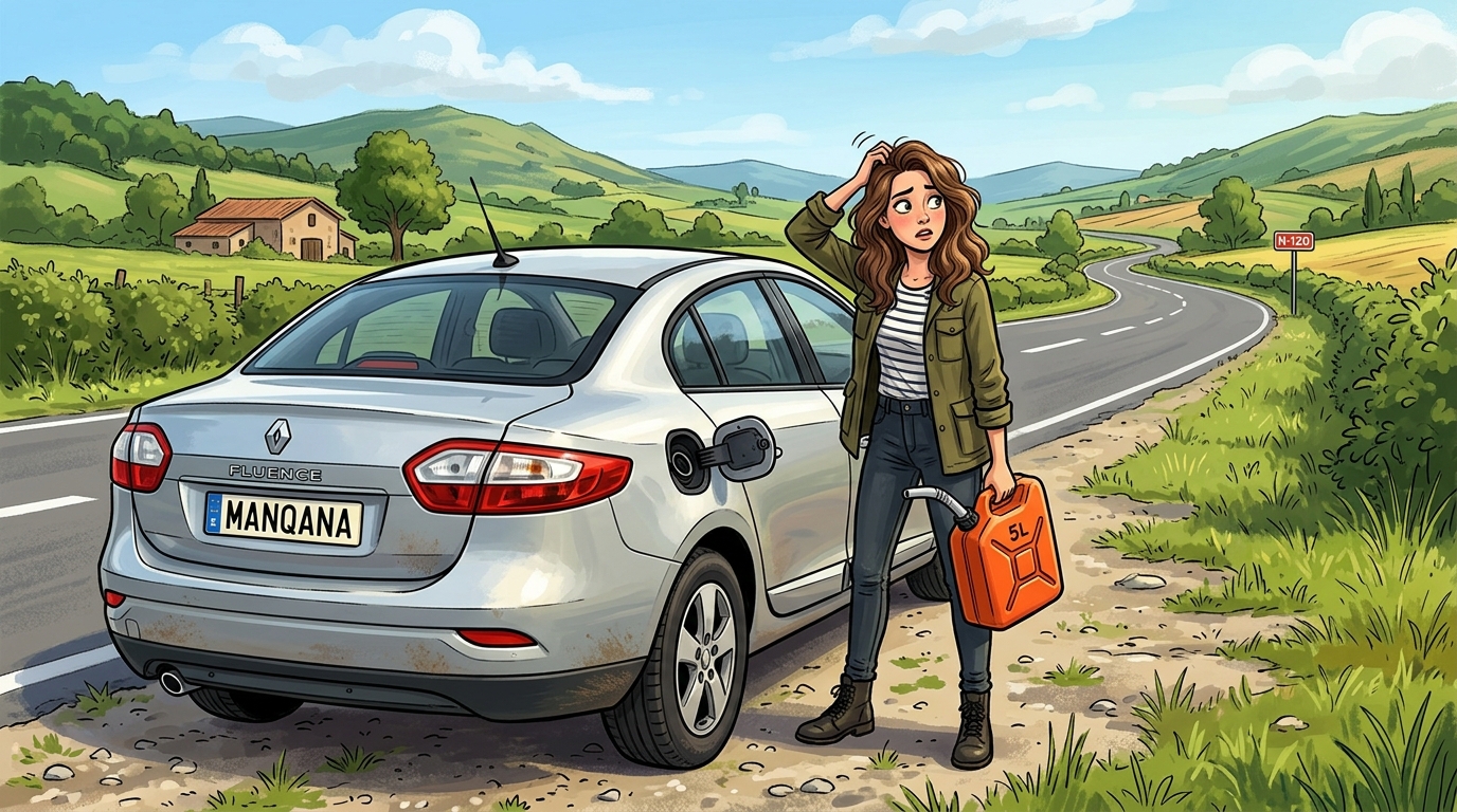 Renault Fluence. Как слить бензин из бака