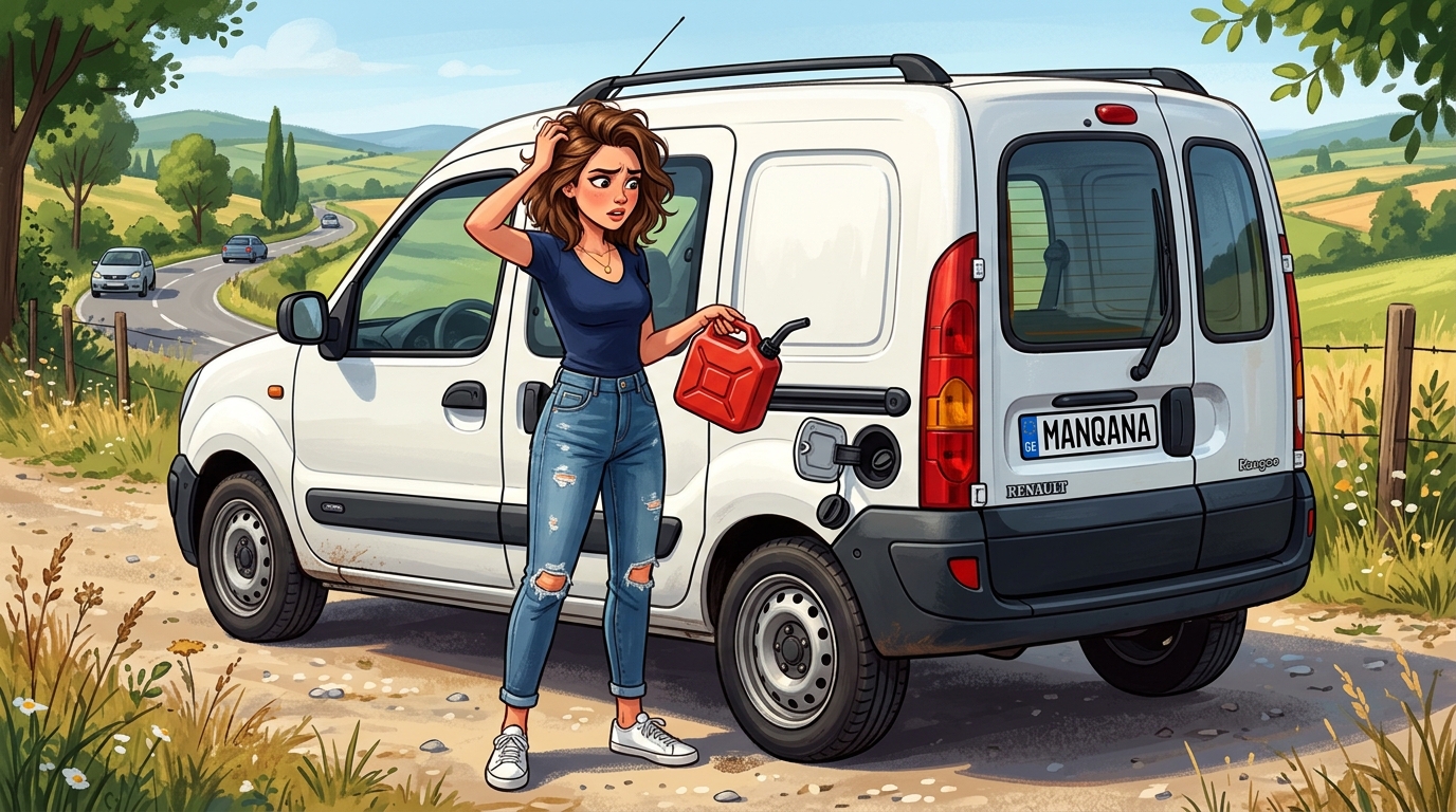 Renault Kangoo. Как слить бензин из бака