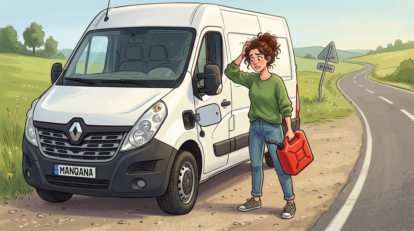 Renault Master. Как слить бензин из бака