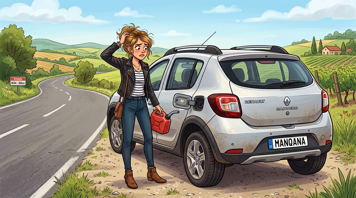 Renault Sandero Stepway. Как слить бензин из бака