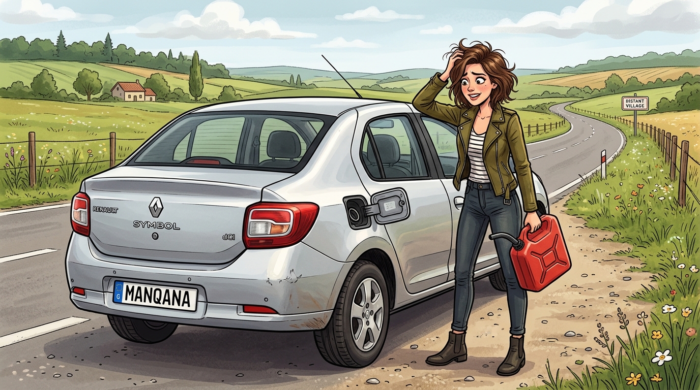 Renault Symbol. Как слить бензин из бака