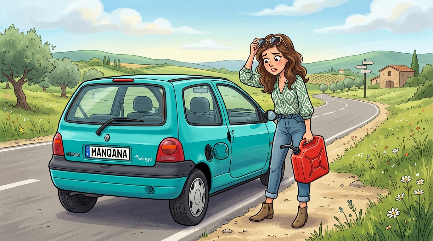 Renault Twingo. Как слить бензин из бака