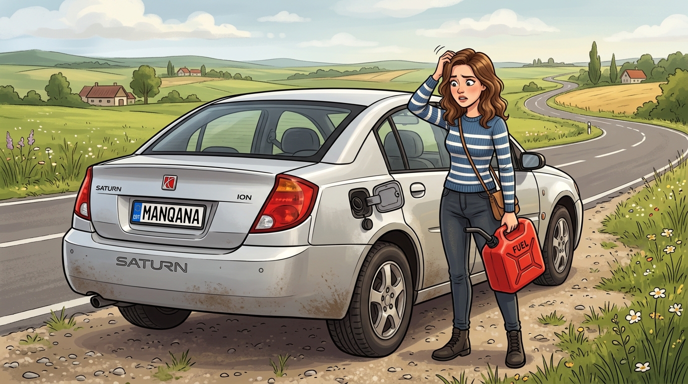 Saturn Ion. Как слить бензин из бака