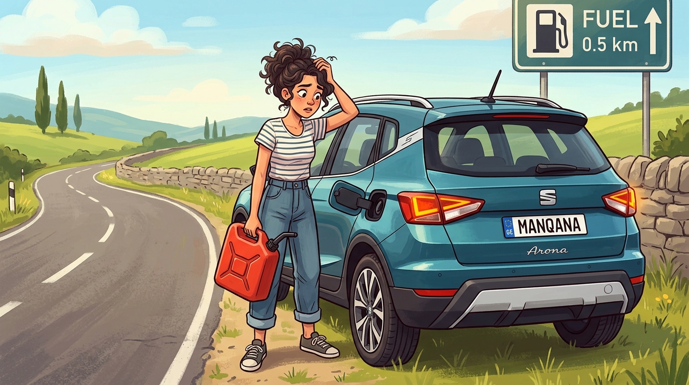 SEAT Arona. Как слить бензин из бака