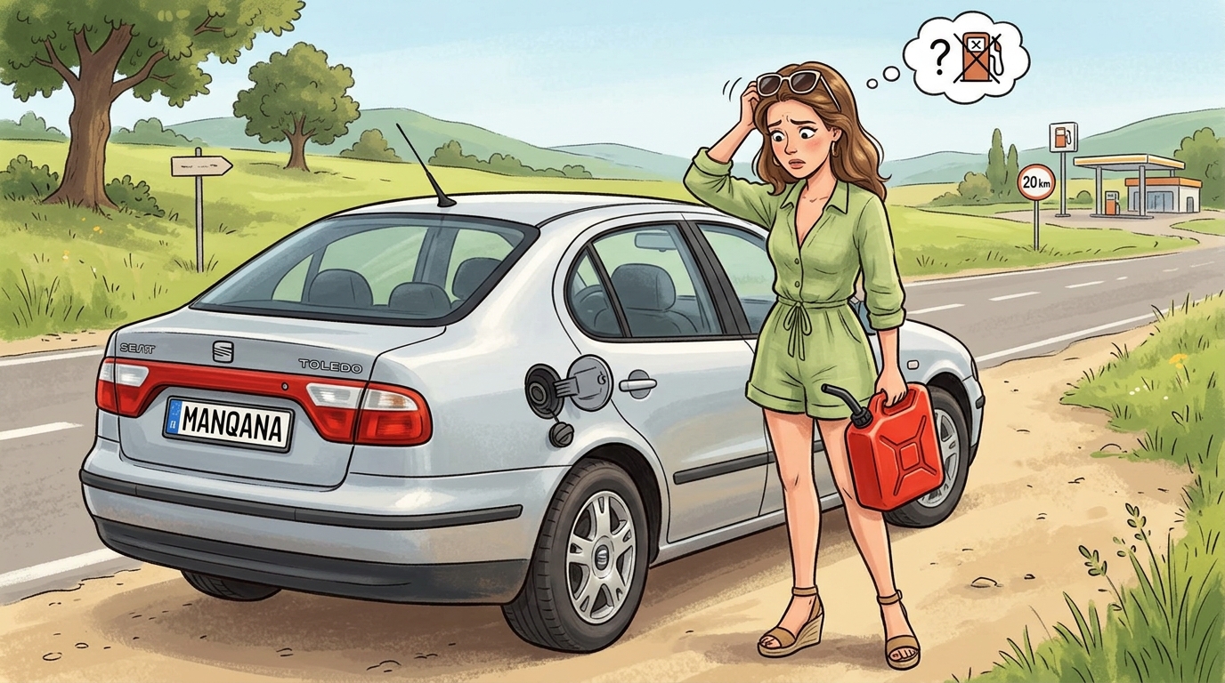 SEAT Toledo. Как слить бензин из бака