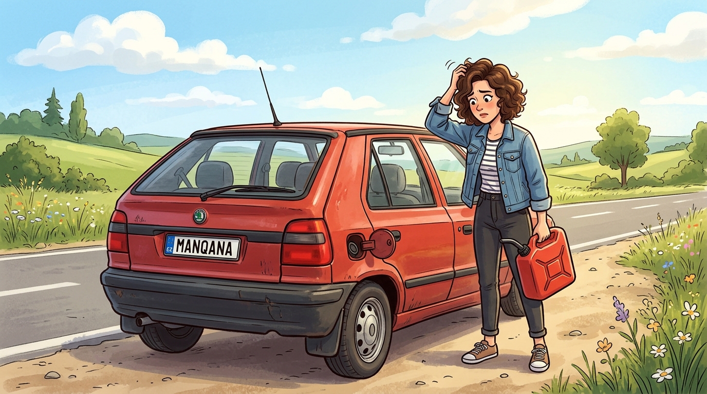 Škoda Felicia. Как слить бензин из бака