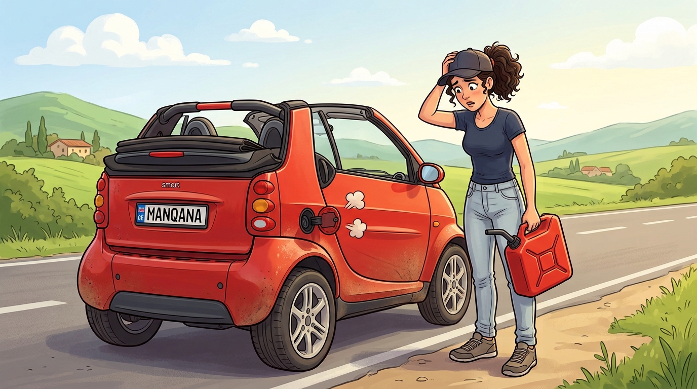 Smart Crossblade. Как слить бензин из бака