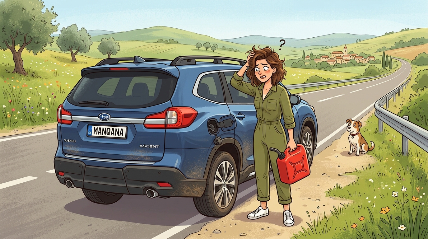 Subaru Ascent. Как слить бензин из бака