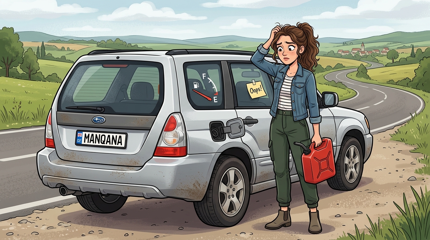 Subaru Forester. Как слить бензин из бака