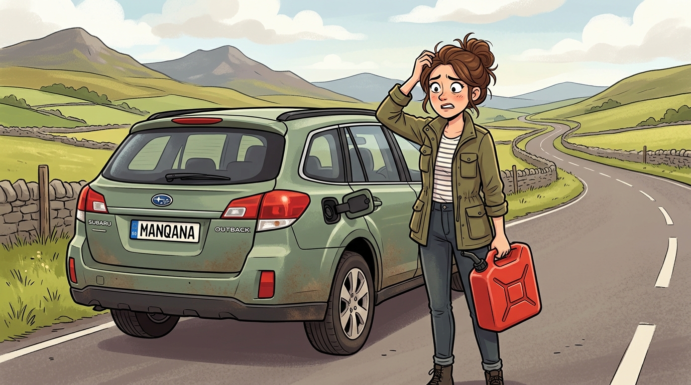 Subaru Outback. Как слить бензин из бака