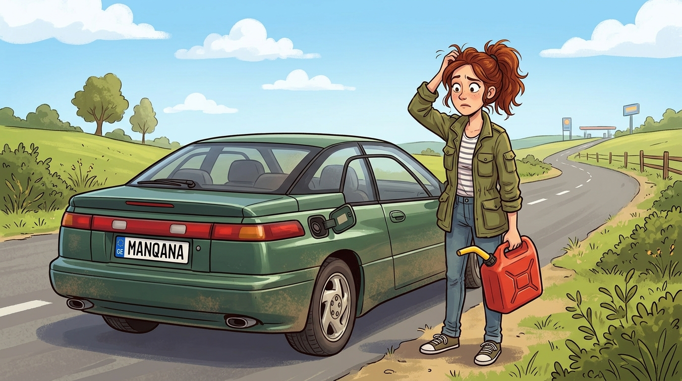Subaru SVX. Как слить бензин из бака