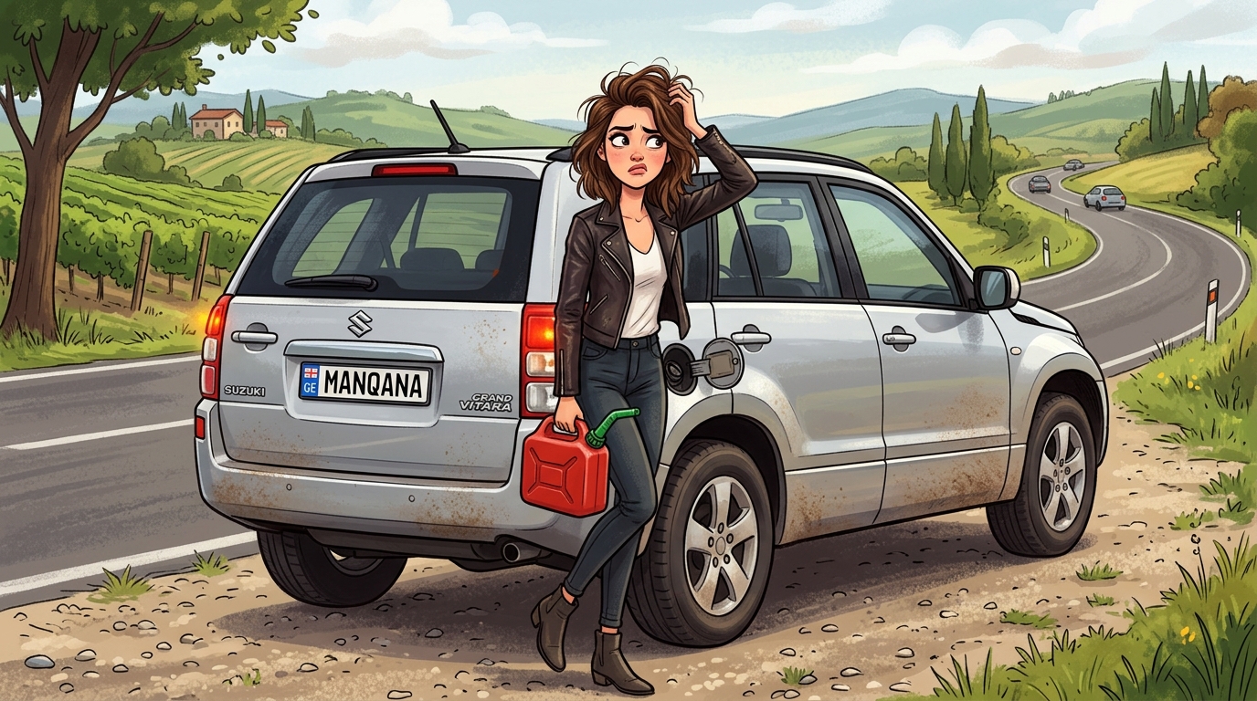 Suzuki Grand Vitara. Как слить бензин из бака