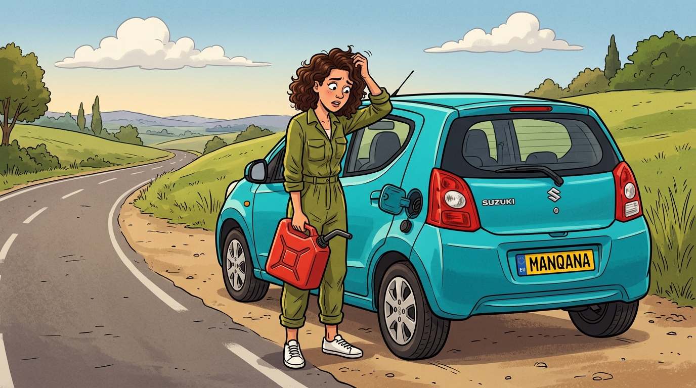 Suzuki Kei. Как слить бензин из бака