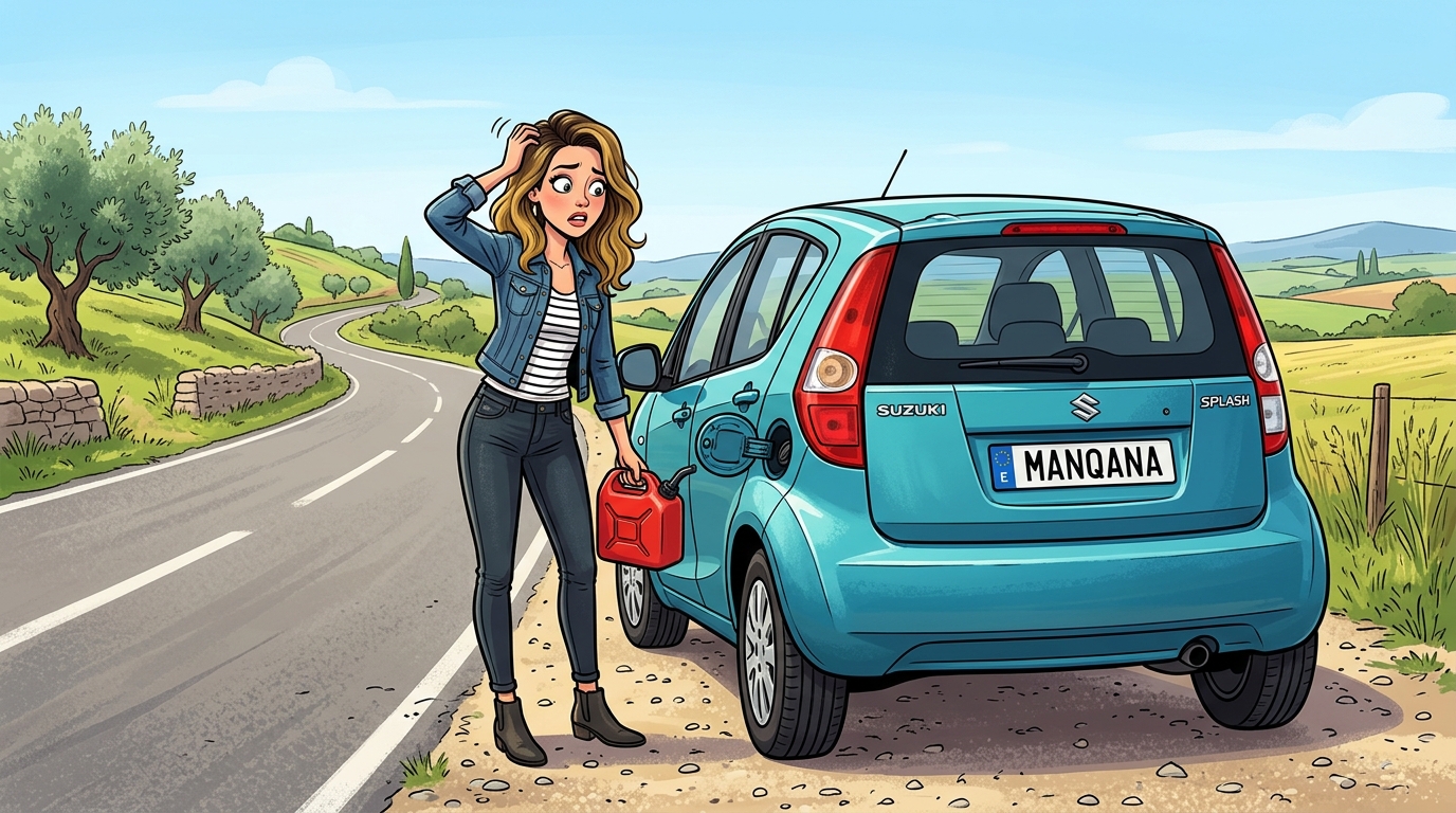 Suzuki Splash. Как слить бензин из бака